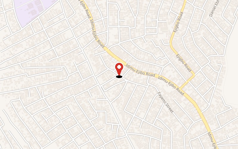 Map showing Alága Royale's office location